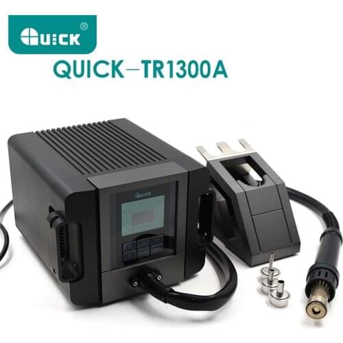 Original TR1300A Intelligent Hot Air Soldering Station Mobile Phone Repair Hot Air Gun Demolition Welding 1300W Touch Control