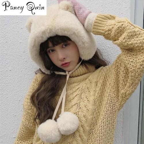 Женские флисовые шапки PANEY QUIN China At AliExpress