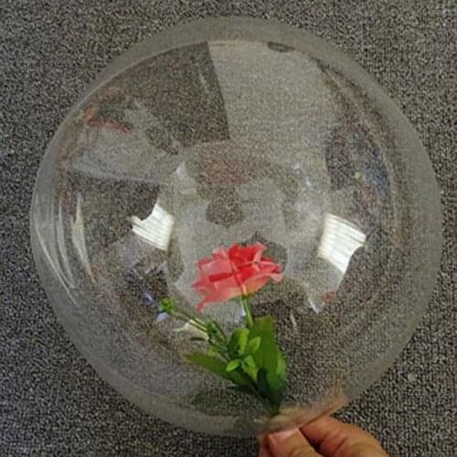 Transparent /clear round balloons DIY gift filled Event party supplies Birthday favors 10pcs/lot
