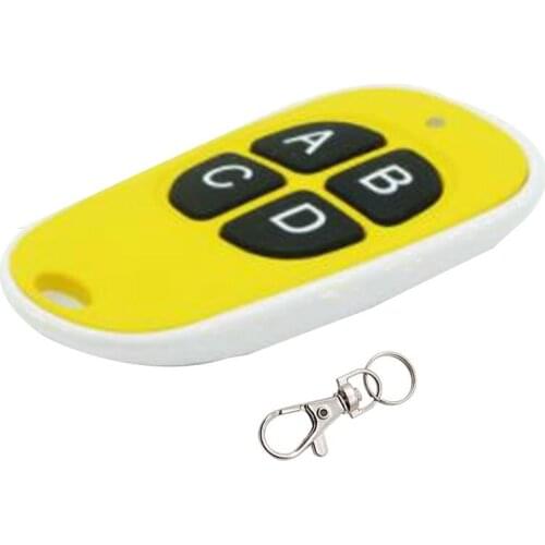 DC3V Garage Door Remote Control 433MHZ Copy Universal Gate Remote Controller With Emission LED And Low Battery Indicator