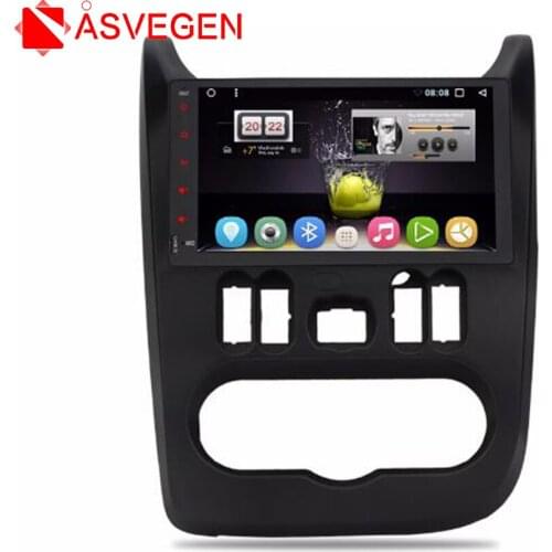 Touch Screen For Renault Sandero 2008-2012 9'' Android 7.1 Quad Core Car Radio Multimedia Player Vehicle GPS Navigation