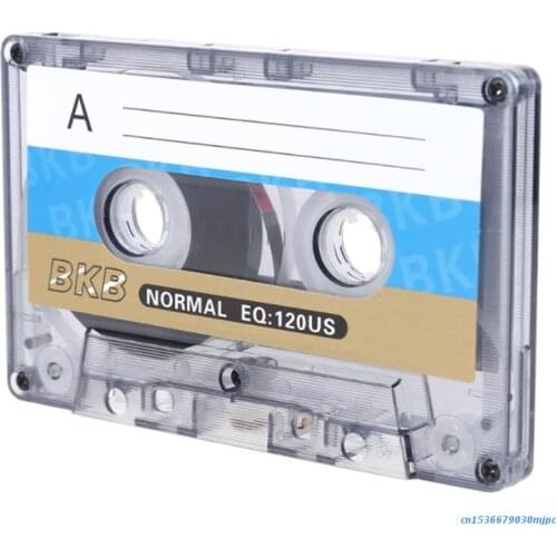Standard Cassette Blank Tape Player Empty Magnetic Tape Recording