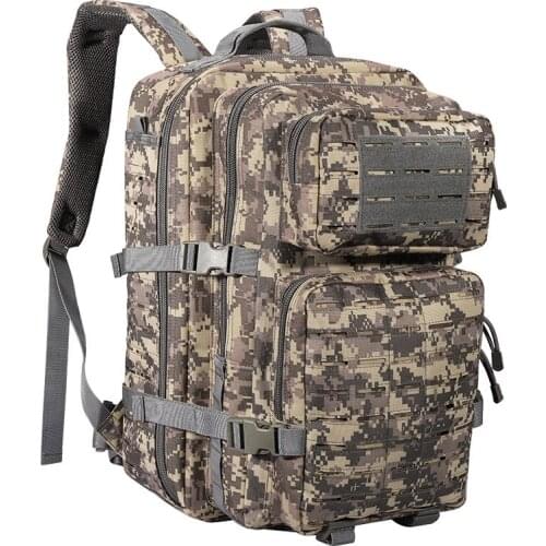 45L Large Capacity Tactical Bag Backpack 3P Hiking Camping Climbing Travel Fishing Backpacking Bag Shooting Hunting Bag