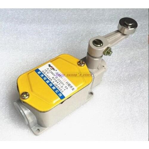 1pcs JLXK1-111 Roller Lever Enclosed Momentary Limit Switch 5A AC380V DC220V Brand New