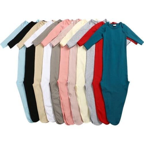 10PCS 95Dollars Christmas Baby Boy Girl Nightgown Clothes Newborn Sleep Gown Customized Wholesale KY-SDY-026