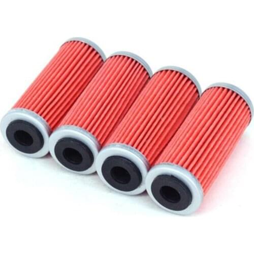 4pcs Cyleto Motorcycle Oil Filter for KTM SX SXF SXS EXC EXC-F EXC-R XCF XCF-W