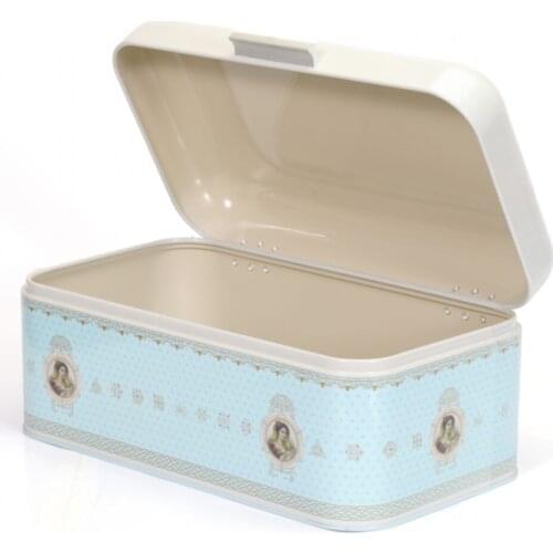 ALASSO ekmek kutusu dolap demir aperatif kutusu masaüstü bitirme toz geçirmez saklama kutusu saklama kutusu kaleci gıda yapılan