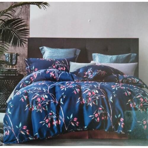 Satin set of 100% satin of down cotton of the 4th size, trimmed with light high-strength Cotton