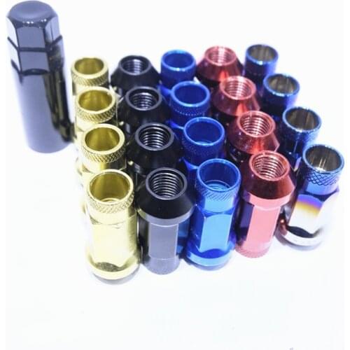 Automobile Modified Wheel Hub Screw / Outer Hexagon Through Hole Automobile Wheel Hub Iron Nut