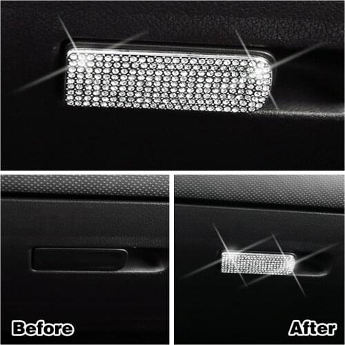 For Mercedes Benz GLB Class GLB220 GLB250 2020 2021 Glove Storage Box Adjust Switch Button Crystal Trim