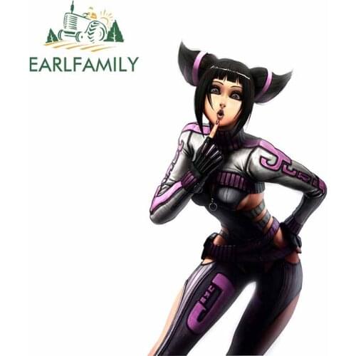 EARLFAMILY 13cm x 7.6cm for Juri Alt Uniform Omar Dogan Car Truck Decal Bumper Window DIY Custom Printing Personality Stickers