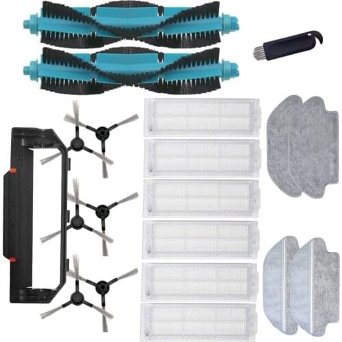 HOT！-Main Side Brush Disposable Mop Rag for Viomi V2 Pro V3 Mop Filter HEPA V-RVCLM21B Accessories Robot Spare Parts