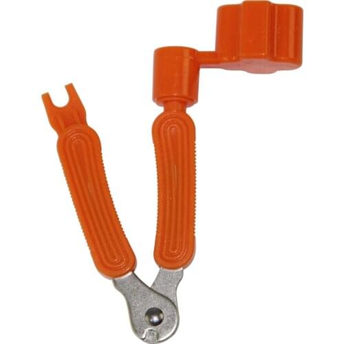 Guitar String Winder and Cutter All-In-1 Restringing Tool-Includes Clippers Bridge Pin Puller Peg Winder for Fit Most Guitars
