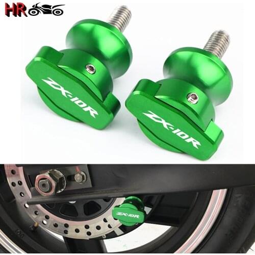 Motorcycle Swingarm Spools Slider Swingarm Stand For Kawasaki ZX10R ZX-10R ZX 10R 2011 2012 2013 2014 2015 2016 2017 2018 8MM