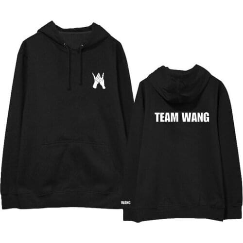 New K Pop Kpop Got7 Jackson Team Wang Same Printing Fleece/thin Pullover Hoodies for I Got7 Autumn Winter Unisex Sweatshirt