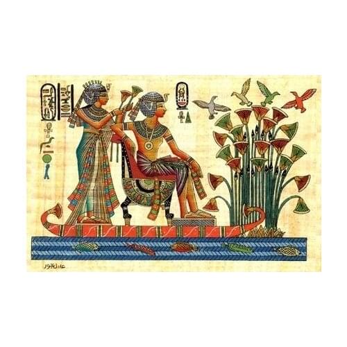 Papiro egipcio original 33 x 43 cm