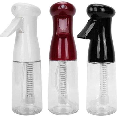 Salon Fine Mist Hairdressing Spray Bottle Long-Lasting Hair Styling Watering Can Kettle 200ml 0.3mm Water Outlet Barber Supplies