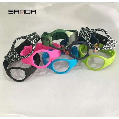 SANDA Spare Watchbands Strap Belt for SD01 SD02 IOS Android Bluetooth Smartwatch Bracelet