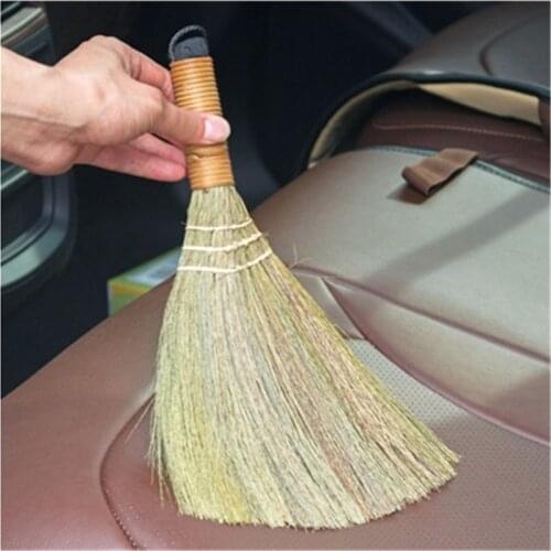 Wood Floor Sweeping Broom Soft Hair Fur Household Floor Cleaning Tools Manual Archaize Broom Sweeper Home Duster Cleaning Tool