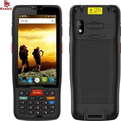 Original K71 1D 2D PDA Barcode Scanner Android 9.0 QR Code Reader Numeric Keyboard Wireless Handheld POS Logistic warehouse Dock