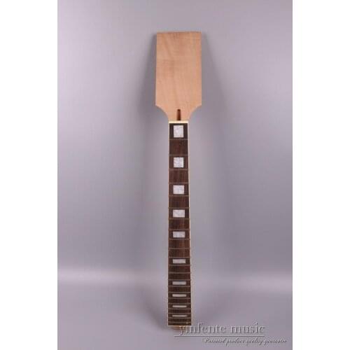 22 fret guitar neck replacement paddle head Mahogany Set in Guitar parts & accessories