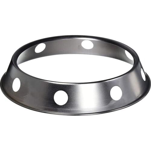 Hot Universal Wok Pan Support Rack Stand Wok Ring/Metallic Round Bottom Universal Size for Gas Stove Fry Pans