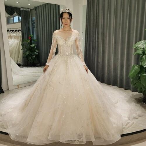 8063 wedding dress vestidos de novia elegantes robes largos jurk vintage real price apliques elegent sequin gothic bridal dress