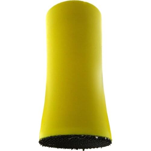 1 Inch Hook and Loop Quality PU Foam Hand Sanding Block for Polishing Grinding (Pack of 2)