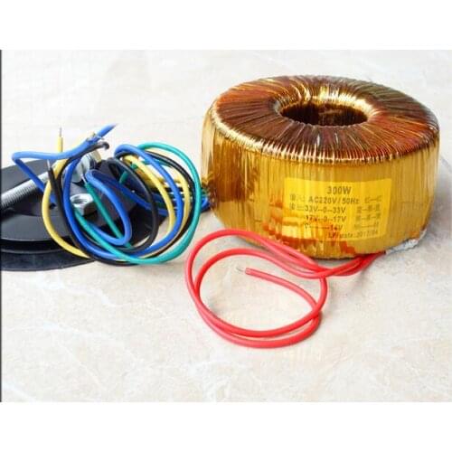 300W copper enamel wire Ring transformer(toroidal transformer) power amplifier dedicated transformer