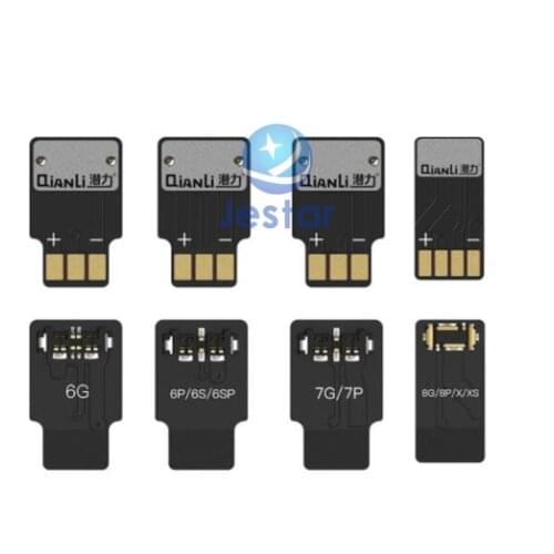 4pcs/lot Battery FPC socket repair Flex cable for iphone 6 6sp 7p 8 X XS MAX