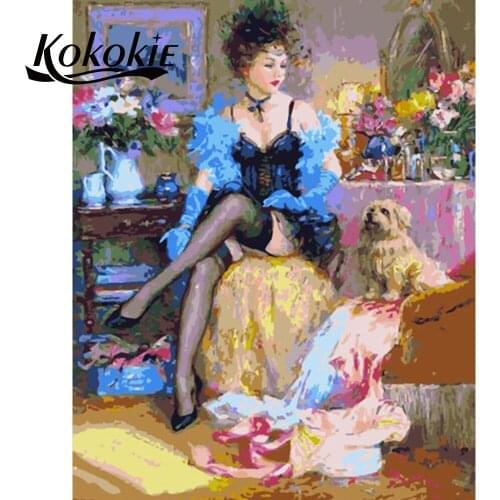 5d diamond painting beauty lady diamond mosaic painting full square/round Picture of Rhinestone handicraft embroidery crafts