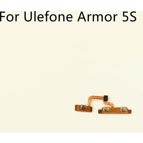 Used Power On Off Button+Volume Key Flex Cable FPC For Ulefone Armor 5S MT6763 5.85" 720x1512 Free Shipping