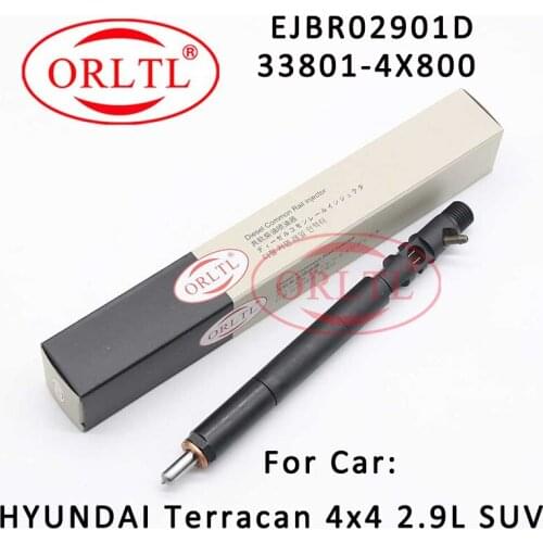 For Hyundai Terracan Nozzle EJBR02901D Common Rail Injector EJB R02901D Diesel Auto Sprayer EJBR0 2901D For Hyundai 33801-4X800