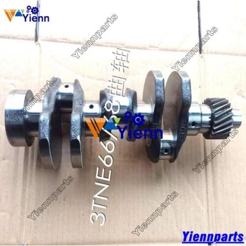 3TNE66 3TNE66-N1C Crankshaft For Yanmar Engine EE-55 Combine 119265-21700 Diesel Parts