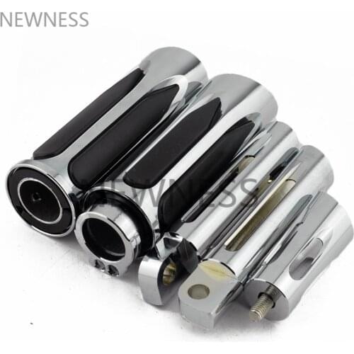 Motorcycle Handle Bar Grips Footrest Foot Pegs Shifter Peg Nail For Harley Sportster 883 Touring Dyna Breakout Softail V-Rod