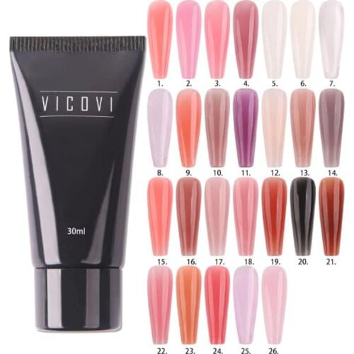 Nail Extension Gel Crystal Nail Art Gel Nail Polish Born Pretty Uv Glue Finger Extension Painless Quick Building Glue 15ml TSLM1