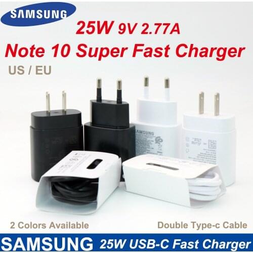 Original Samsung S21 S20 5G 25w Charger Super Fast Charge Usb Type C Pd PPS Quick Charging EU For Galaxy Note 20 Ultra 10