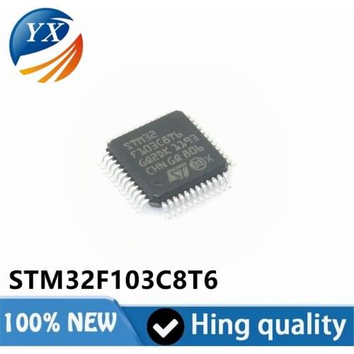 Original STM32F103C8T6 LQFP-48 ARM Cortex-M3 32-bit microcontroller MCU