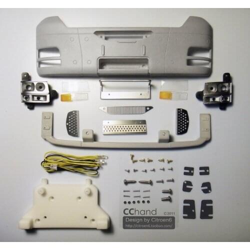 CC HAND TGX FRONT Bumper for 1/14 TAMIYA MAN TRUCK (STANDARD)