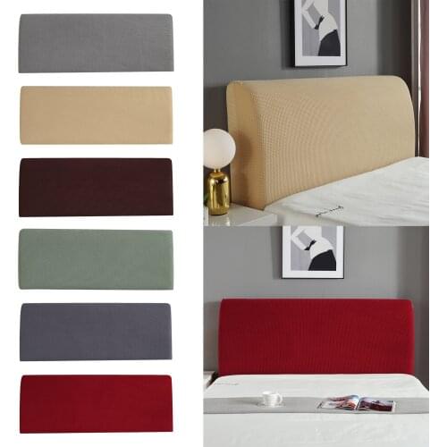 Stretch Bed Headboard Cover Dustproof Bed Head Protector Slipcover Bedroom Decor