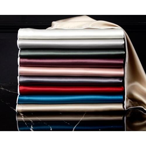 SISISILK Luxury Silk Pillowcase for Beauty Sleep, Mulberry Silk Charmeuse Pillow Case Slip for Hair and Skin Face