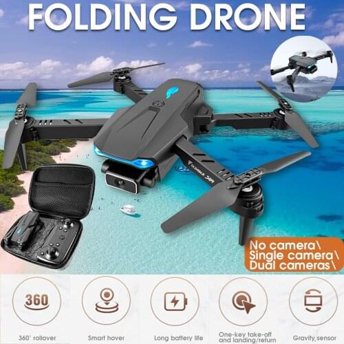 S89 Rc Drone 4k HD Wide Angle Camera 1080P WiFi Fpv Drone Dual Camera Quadcopter Portable Real-time Transmission Helicopter Toys