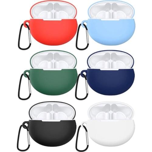 Silicone Shockproof Earphones Case for Huawei FreeBuds 4i Wireless Bluetooth Protective Cover Shell Pouch for Freebuds 4i Bag