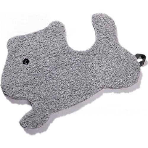 NiceRug Microfiber Cute Cartoon Animal Dog Footcloth Non-Slip Easy-washing Rugs Carpets Door Floor Mat For Bedroom Living Room