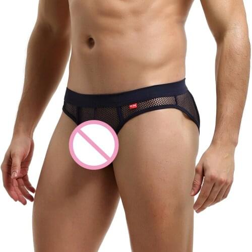Men Thong G-string Jockstrap Sexy Mesh Transparent Gay Underwear Cuecas String Erotic Open Butt Panties Slip Homme Thongs Tanga