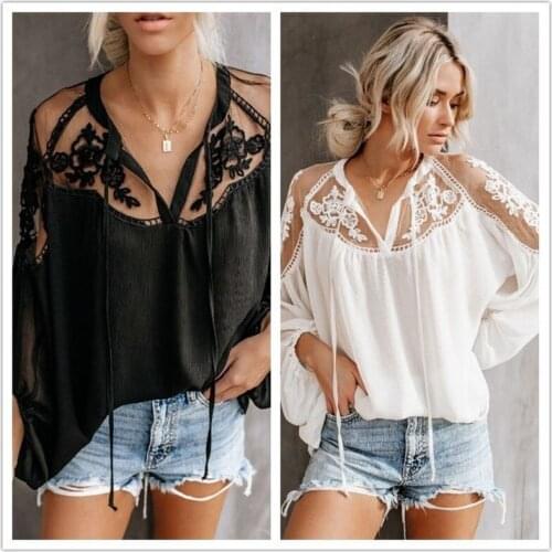 TUOLUNIU White Blouses