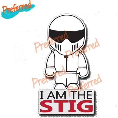 High Quality I AM THE TOP GEAR Funny Decal Motocross Racing Laptop Helmet Trunk Wall Vinyl Car Sticker Die Cutting