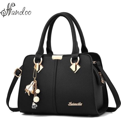NEW brand women hardware ornaments solid totes handbag high quality lady party purse casual crossbody messenger shoulder bags