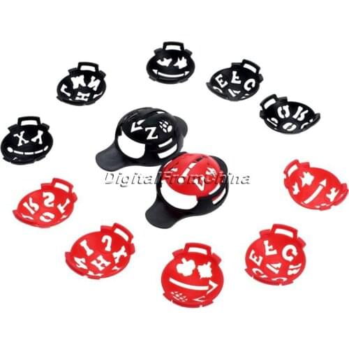1 Set Plastic Golf Ball Line Liner Marker Template Kit Swing Putting Drawing Alignment Marks Sign Line Tool Golf Training Aids