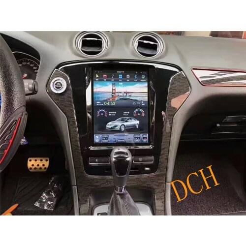10.4 inch Vertical Tesla Style Android 9.0 Car DVD GPS Radio Player for Ford Mondeo fusion 2011-2015 px6 4g ram carplay STEREO